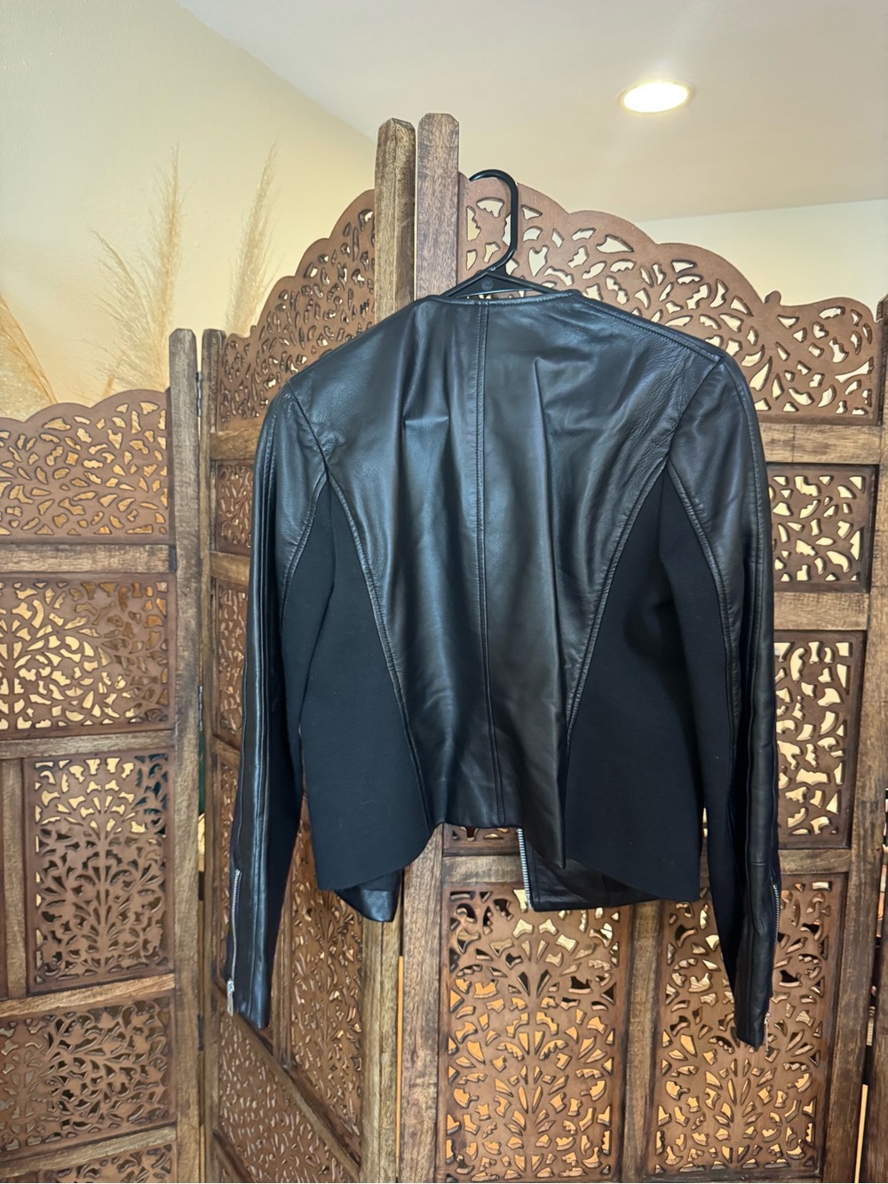 Rag & Bone Harrison Moto Lamb Leather Zip Jacket - Picture 4 of 4